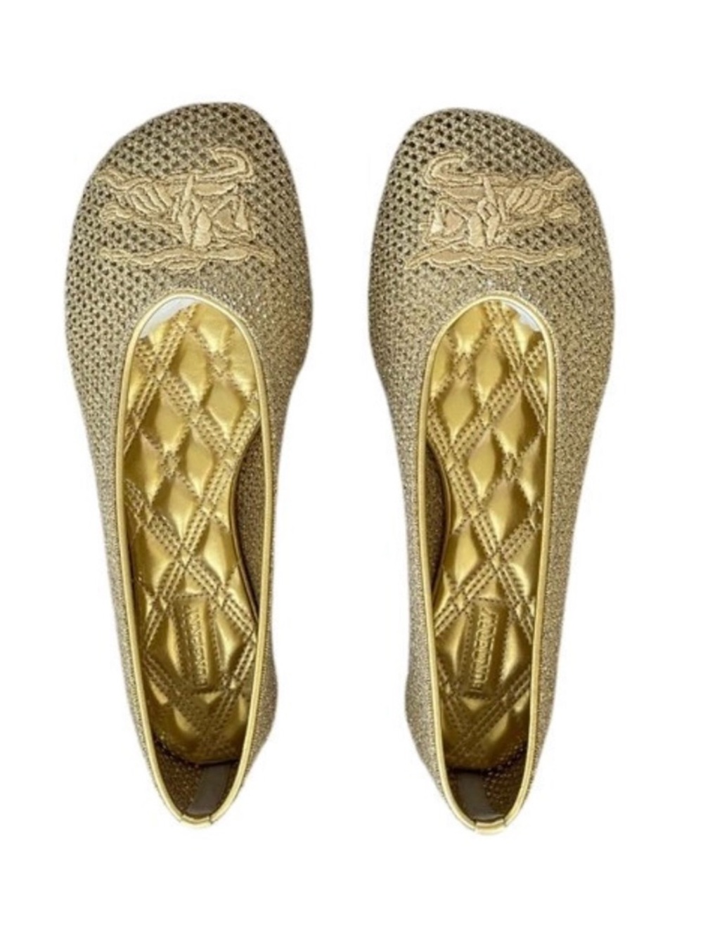 BURBERRY
Cloth ballet flats